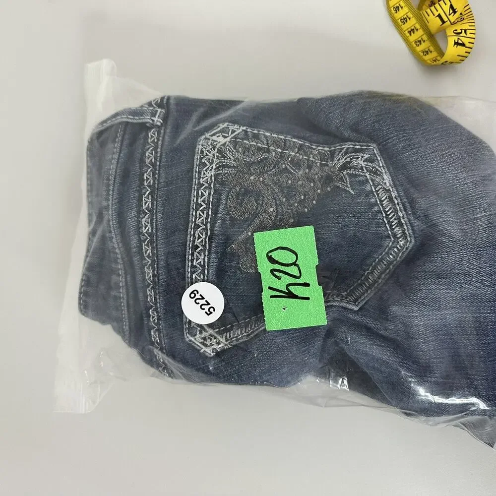 Wrangler Rock 47‎ Jeans Womens 6 Blue Bootcut Western Cowgirl Rodeo Ranch